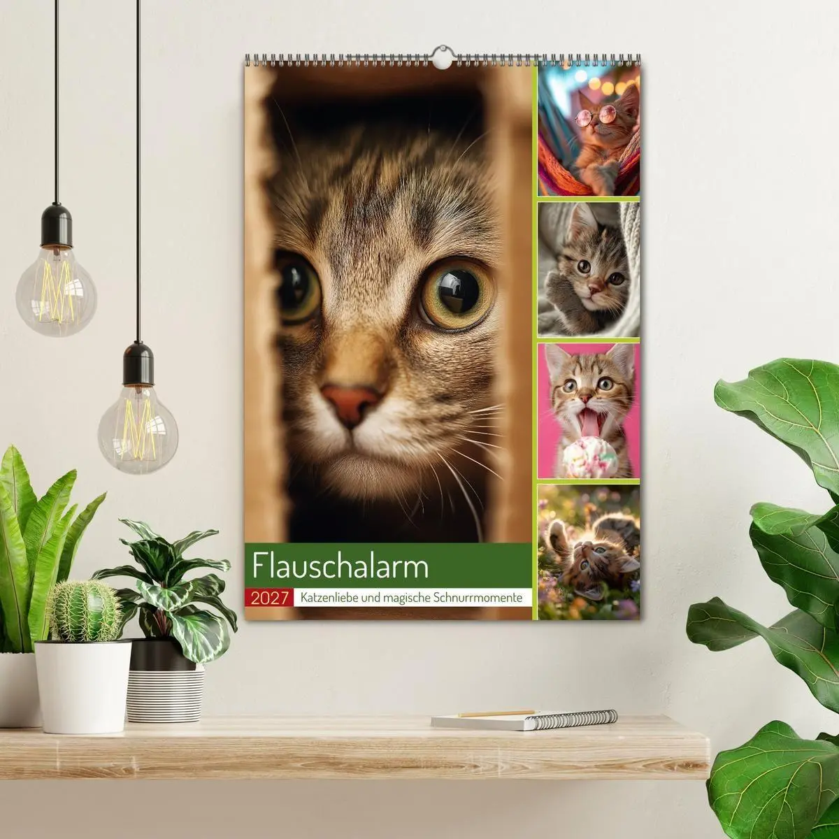 Bild: 9783516783971 | Flauschalarm (Wandkalender 2027 DIN A2 hoch), CALVENDO Monatskalender