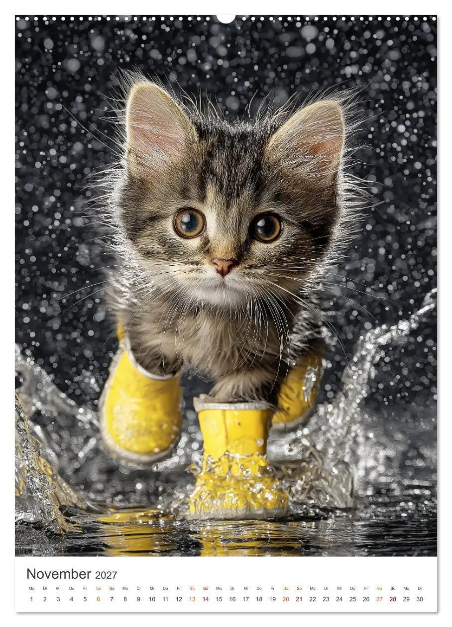 Bild: 9783516783971 | Flauschalarm (Wandkalender 2027 DIN A2 hoch), CALVENDO Monatskalender
