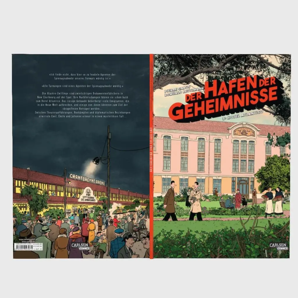 Bild: 9783551023971 | Der Hafen der Geheimnisse 3: Hotel Atlantico | Pierre Gabus | Buch