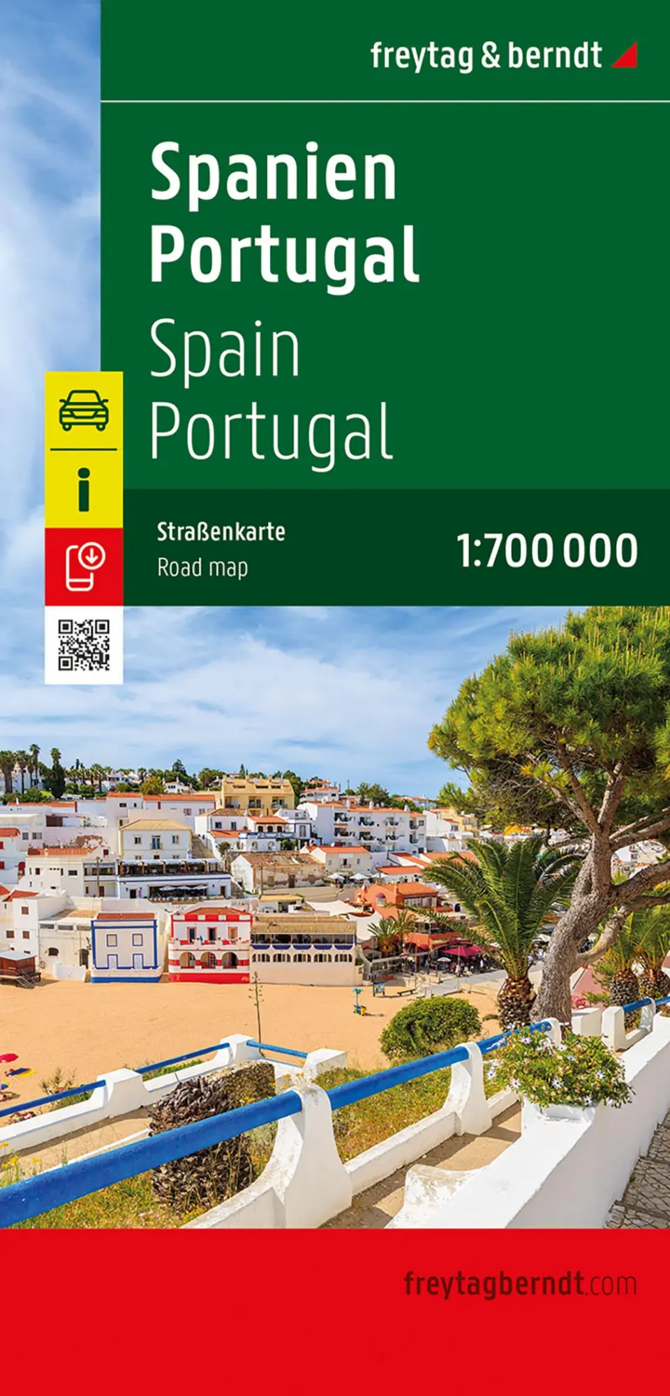 Cover: 9783707923971 | freytag &amp; berndt Straßenkarte Spanien - Portugal 1:700.000 | Berndt
