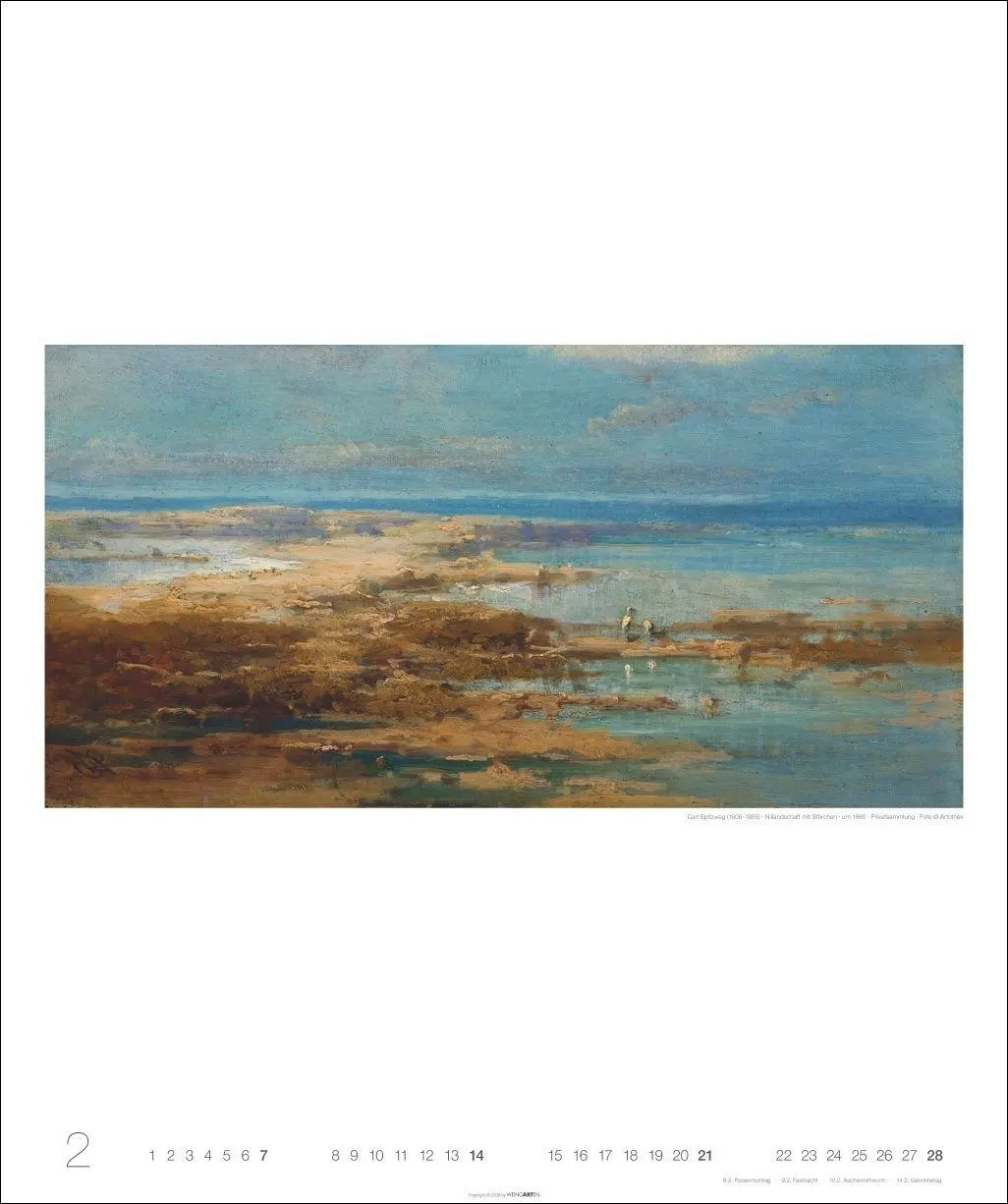 Bild: 9783839903971 | Carl Spitzweg Edition Kalender 2027 | Carl Spitzweg | Kalender | 14 S.