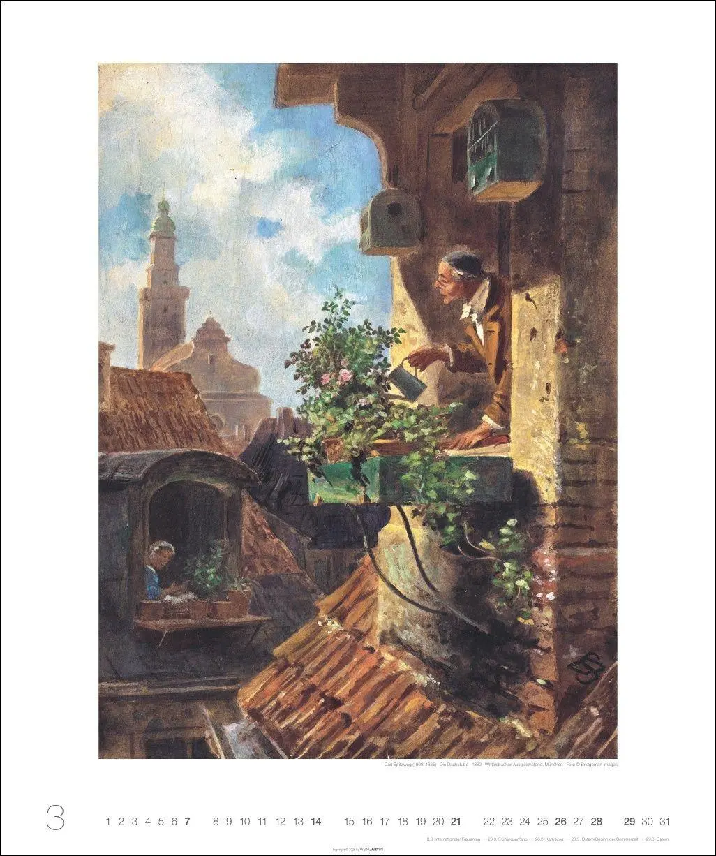 Bild: 9783839903971 | Carl Spitzweg Edition Kalender 2027 | Carl Spitzweg | Kalender | 14 S.