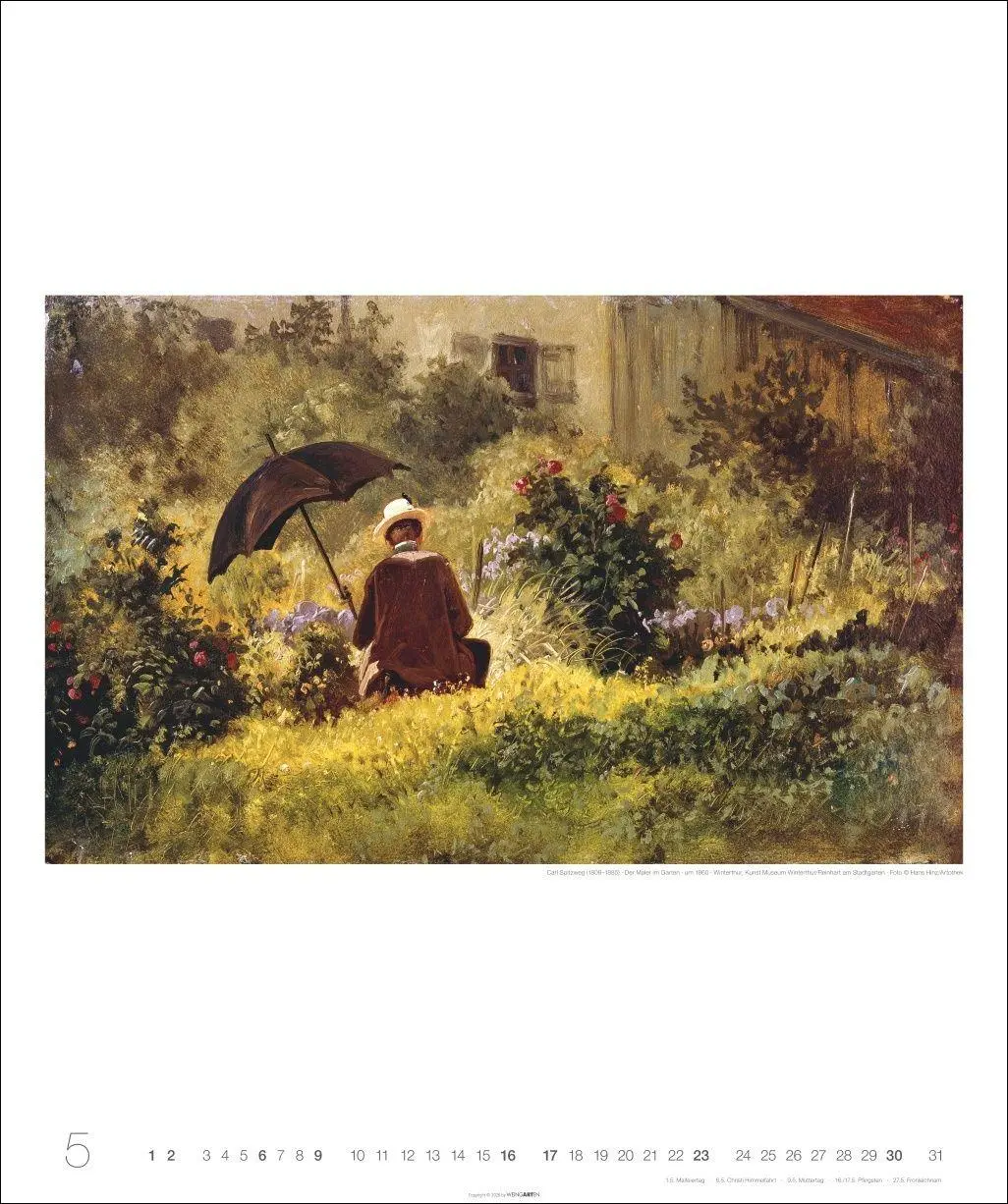 Bild: 9783839903971 | Carl Spitzweg Edition Kalender 2027 | Carl Spitzweg | Kalender | 14 S.