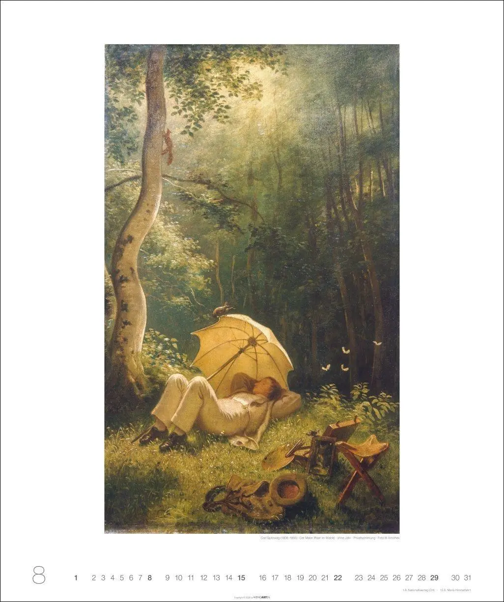 Bild: 9783839903971 | Carl Spitzweg Edition Kalender 2027 | Carl Spitzweg | Kalender | 14 S.
