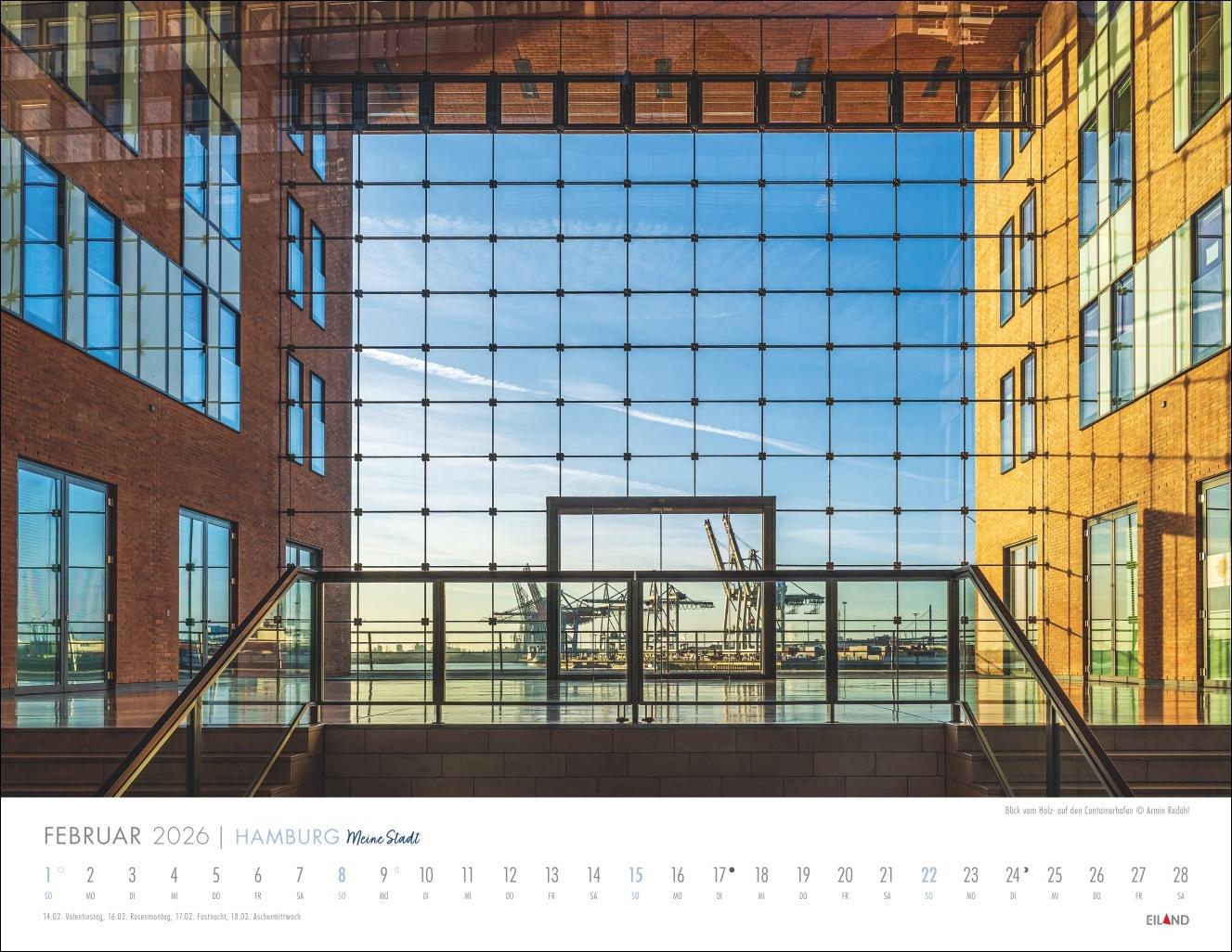 Bild: 9783964023971 | Hamburg - Meine Stadt Kalender 2026 | Eiland | Kalender | 13 S. | 2026