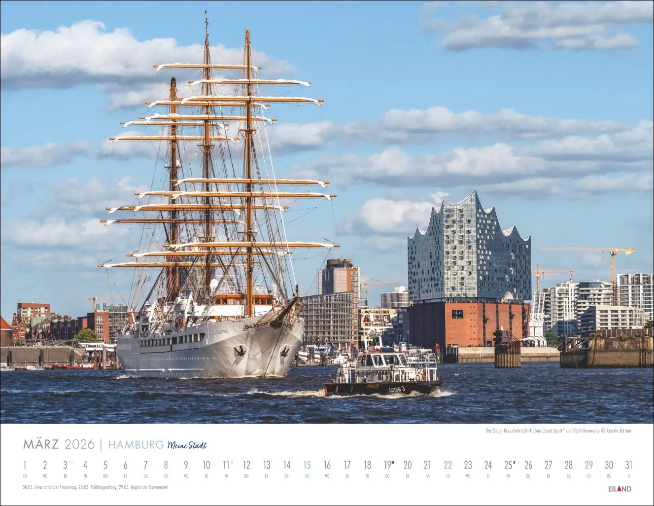 Bild: 9783964023971 | Hamburg - Meine Stadt Kalender 2026 | Eiland | Kalender | 13 S. | 2026