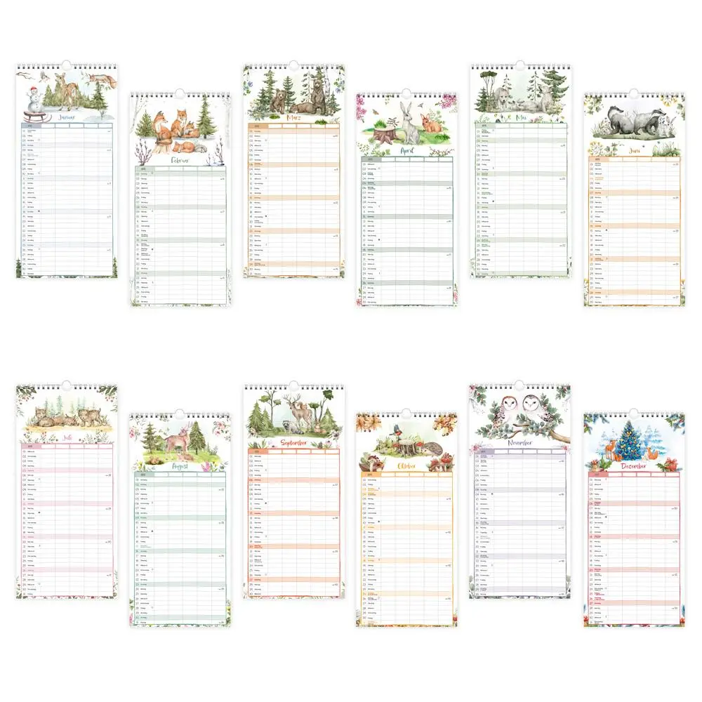 Bild: 9783988023971 | Trötsch Familienkalender Waldfreunde 2026 | Wandkalender | KG | 24 S.
