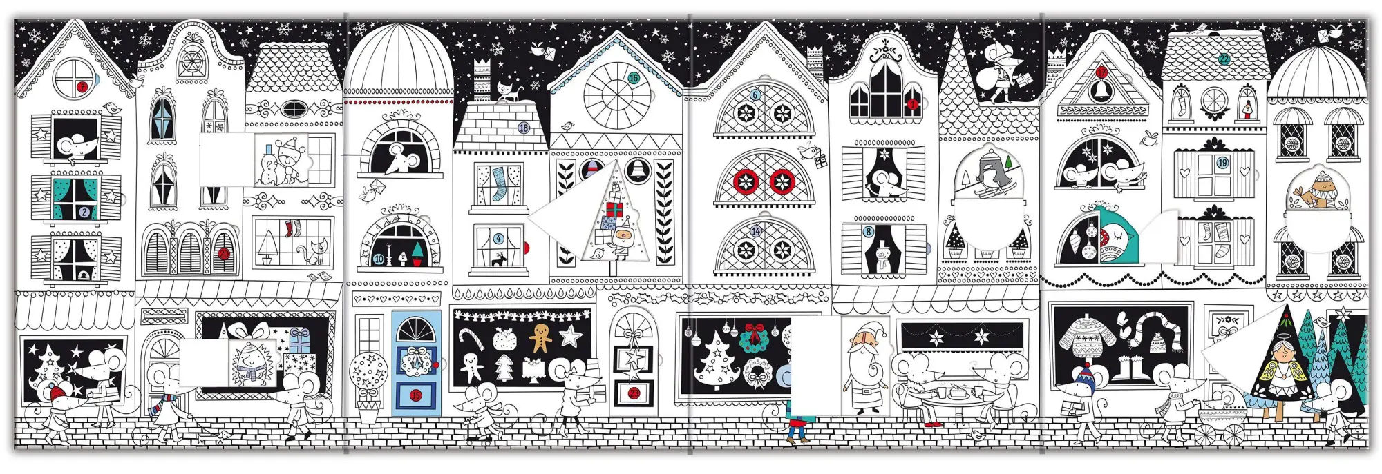 Bild: 9781035704071 | Mein großer Ausmal-Adventskalender | Mary Cartwright | Buch | 4 S.
