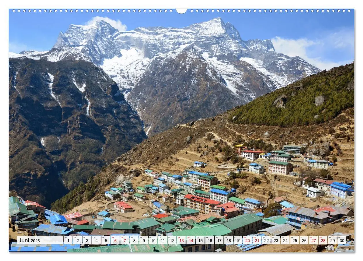 Bild: 9783457414071 | Einzigartiges NEPAL (hochwertiger Premium Wandkalender 2026 DIN A2...