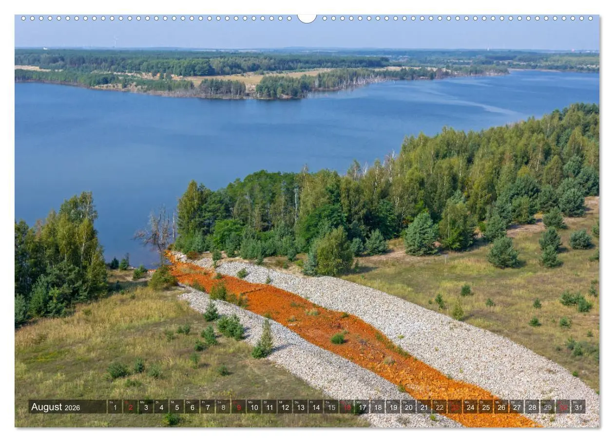 Bild: 9783516054071 | Seenland in der Lausitz (Wandkalender 2026 DIN A2 quer), CALVENDO...