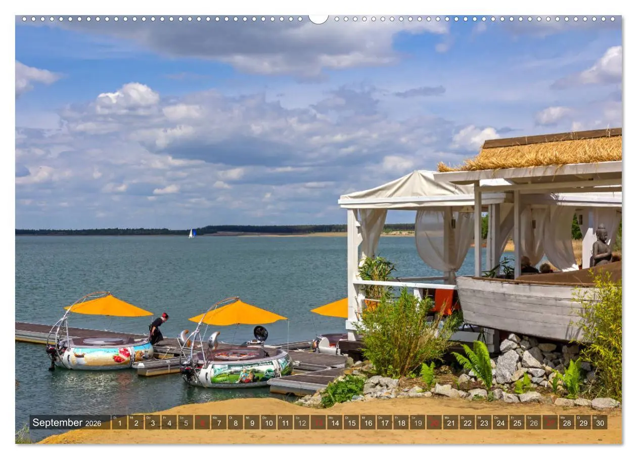 Bild: 9783516054071 | Seenland in der Lausitz (Wandkalender 2026 DIN A2 quer), CALVENDO...