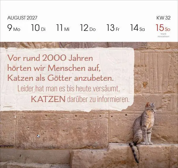 Bild: 9783819304071 | Katzen 2027 | Korsch Verlag | Kalender | 54 S. | Deutsch | 2027