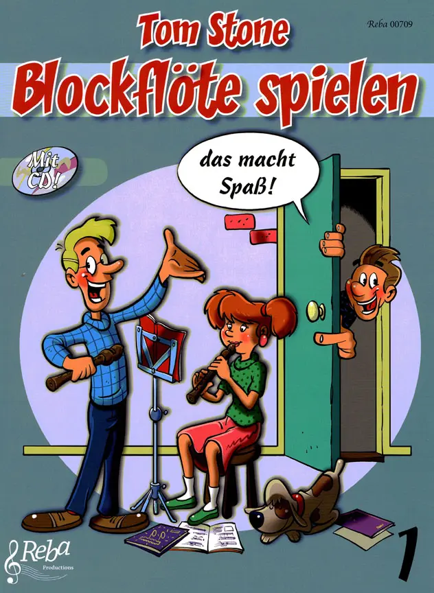Cover: 9789069114071 | Blockflöte spielen das macht Spaß 1 (+CD) für Sopranblockflöte...