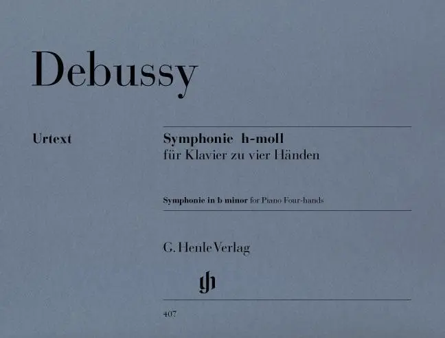 Cover: 9790201804071 | Symphony In B Minor | Claude Debussy | Taschenbuch | Buch | Deutsch