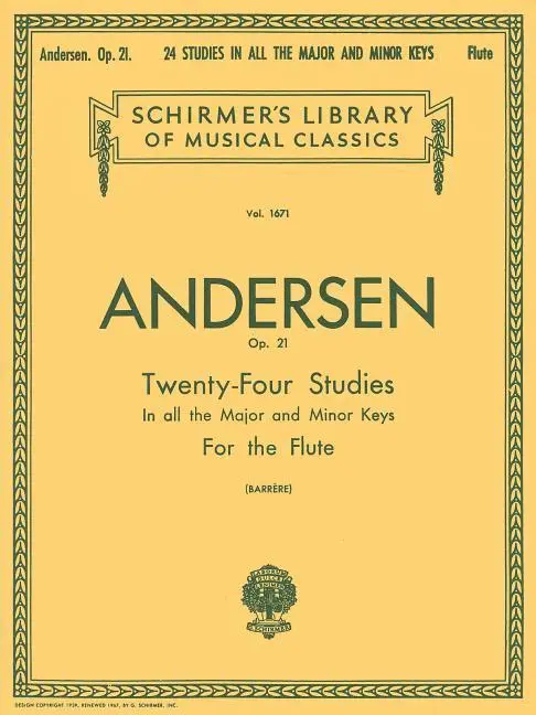 Cover: 9780793554171 | 24 Studies, Op. 21 | Andersen Joachim | Taschenbuch | Buch | Englisch