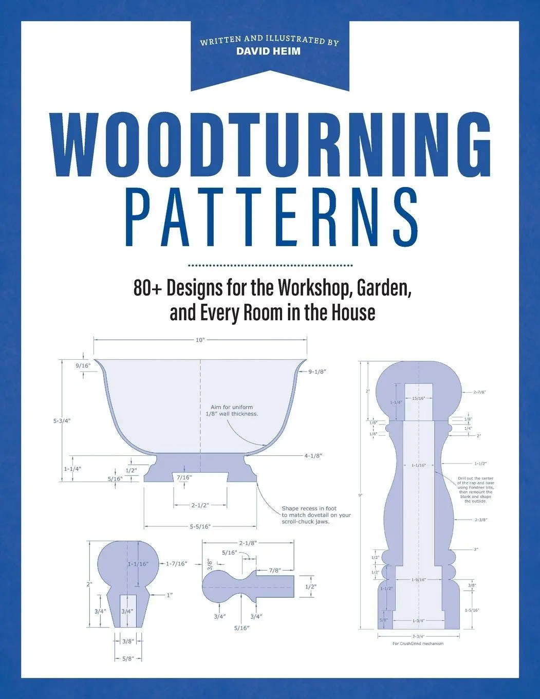 Cover: 9781950934171 | Woodturning Patterns | David Heim | Taschenbuch | Englisch | 2023
