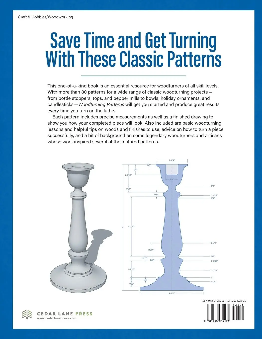Rückseite: 9781950934171 | Woodturning Patterns | David Heim | Taschenbuch | Englisch | 2023