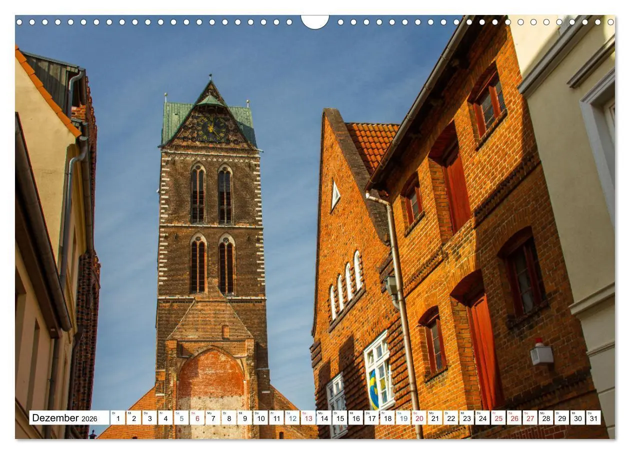 Bild: 9783457954171 | Stadt Wismar 2026 (Wandkalender 2026 DIN A3 quer), CALVENDO...