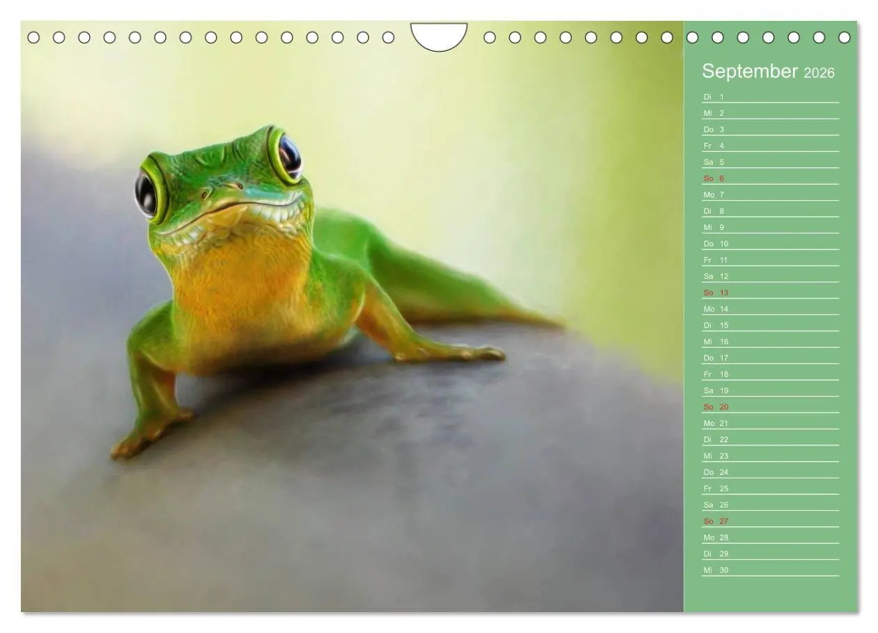 Bild: 9783516114171 | Süsse Tierwelt / CH-Version / Geburtstagskalender (Wandkalender...