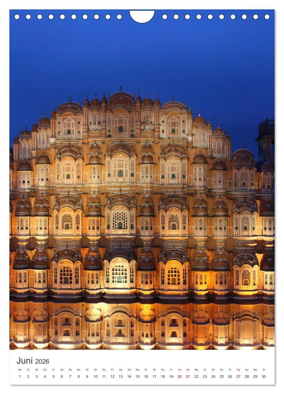 Bild: 9783516354171 | Indien - Das wunderschöne Land in Asien. (Wandkalender 2026 DIN A4...