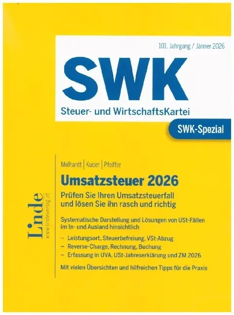 SWK-Spezial Umsatzsteuer 2026