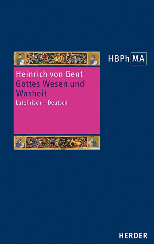 Cover: 9783451384271 | Gottes Wesen und Washeit | Heinrich von Gent | Buch | 440 S. | Deutsch
