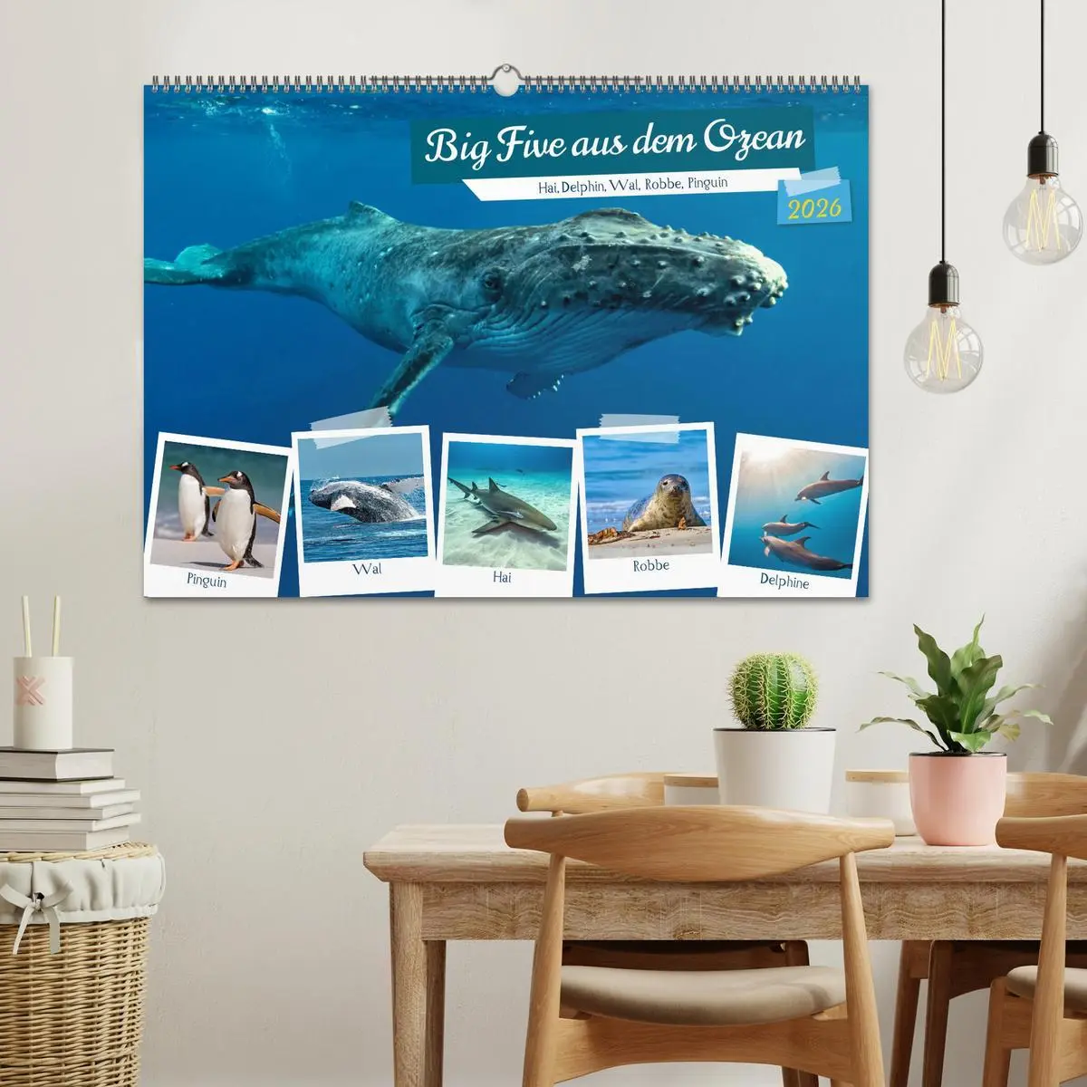 Bild: 9783457494271 | Big Five aus dem Ozean Hai, Delphin, Wal, Robbe, Pinguin...