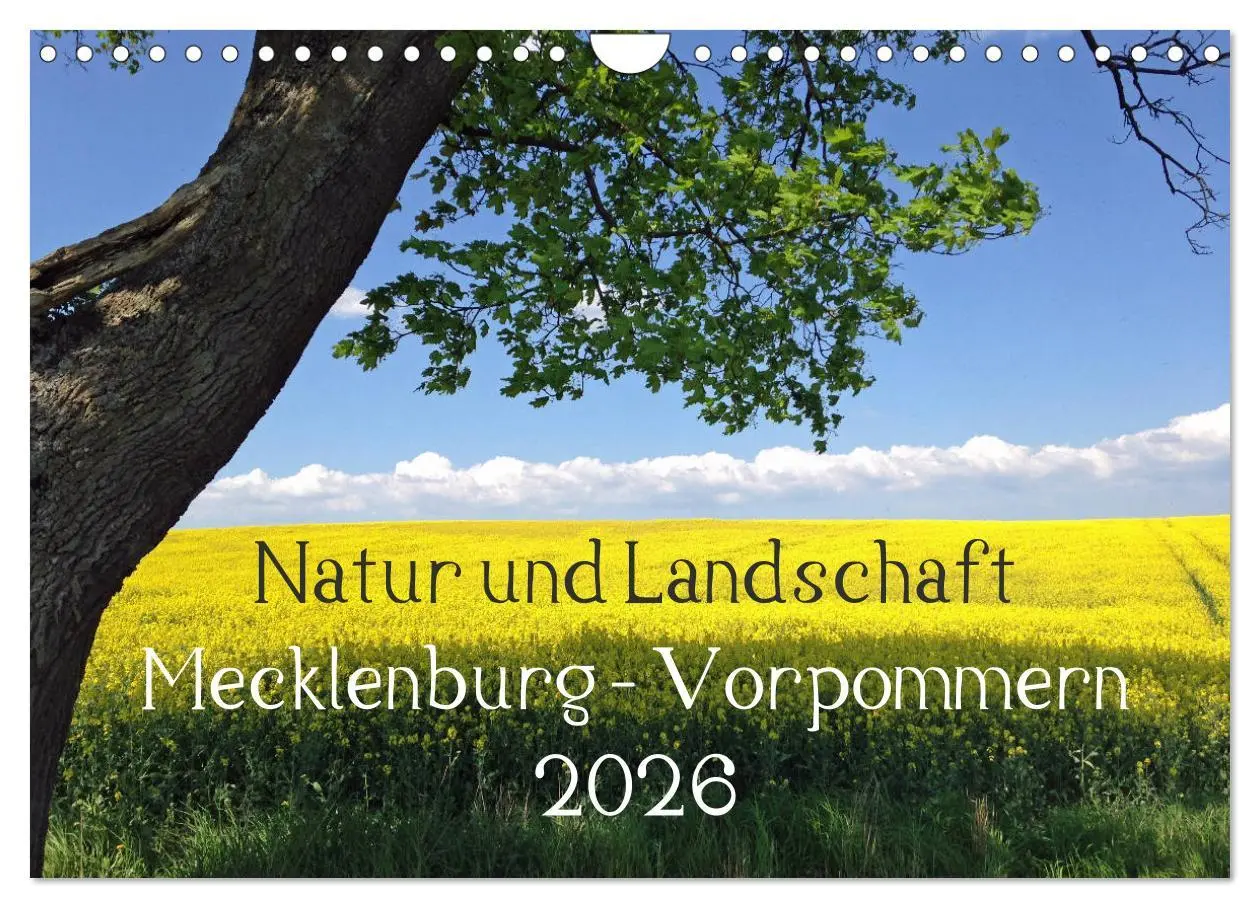 Cover: 9783457704271 | Natur und Landschaft Mecklenburg - Vorpommern 2026 (Wandkalender...