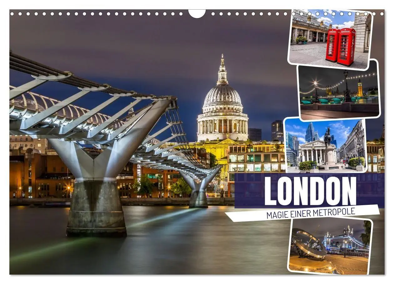 Cover: 9783516654271 | LONDON Magie einer Metropole (Wandkalender 2026 DIN A3 quer),...