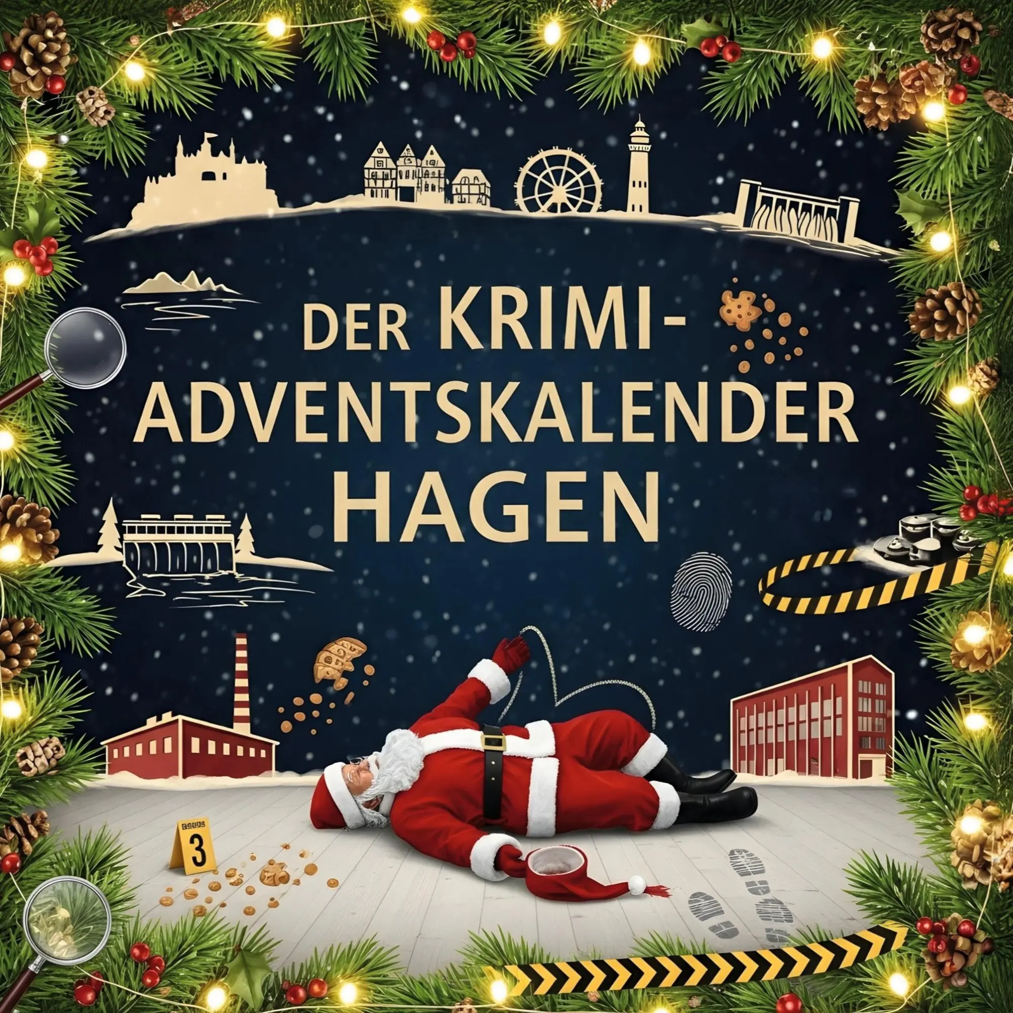 Cover: 9783695304271 | Der Krimi-Adventskalender Hagen | Mordsverdächtig in 24 Akten | Keller