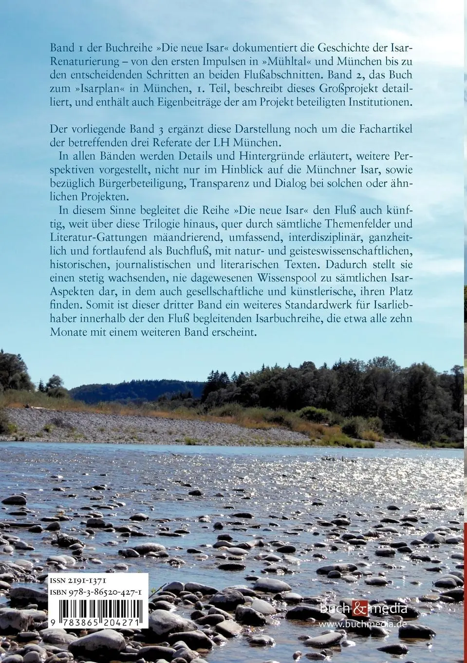 Rückseite: 9783865204271 | Die neue Isar (Band 3) | Ralf Sartori | Taschenbuch | 224 S. | Deutsch