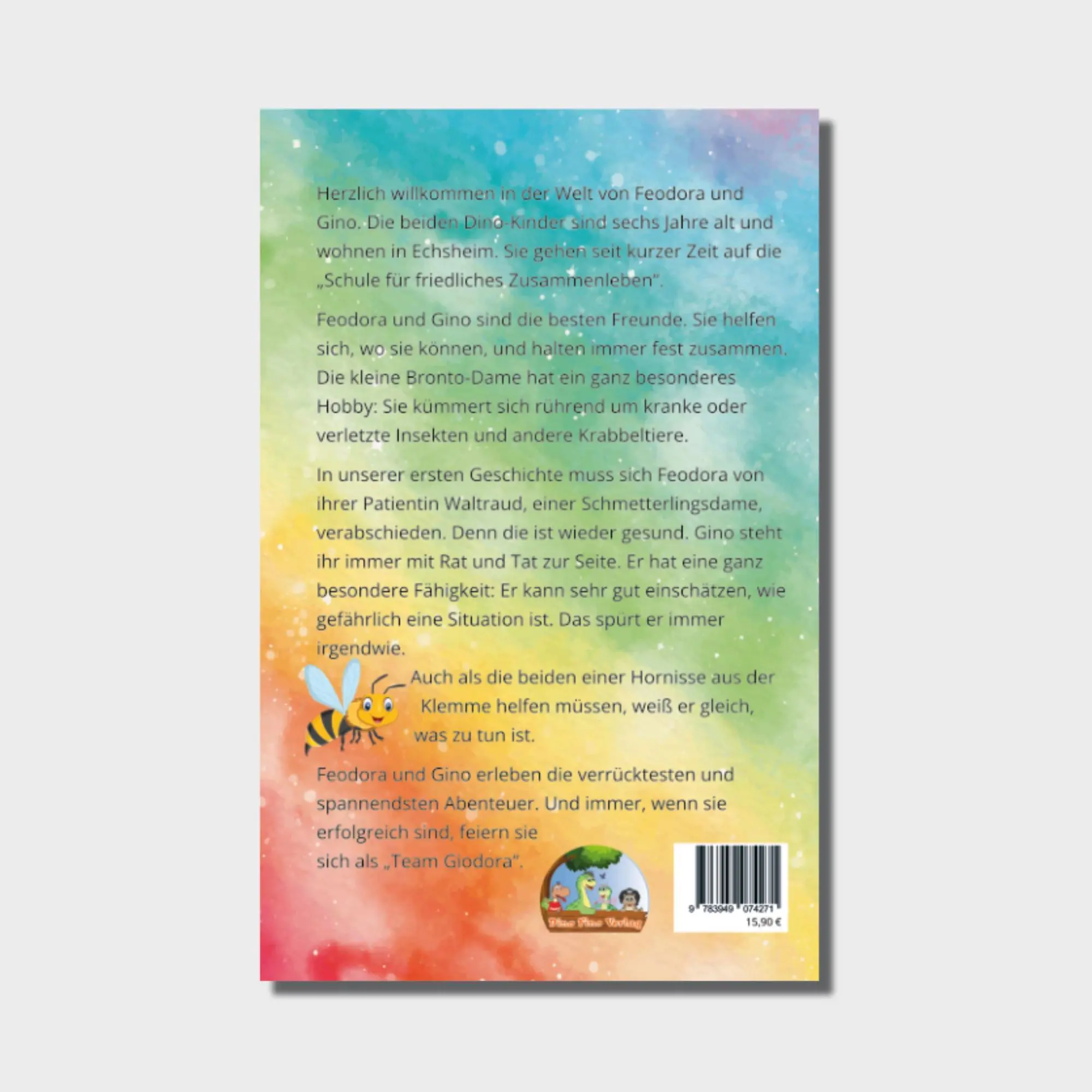 Rückseite: 9783949074271 | Feodora + Gino (1) Freunde für immer | Peter Kruck (u. a.) | Buch