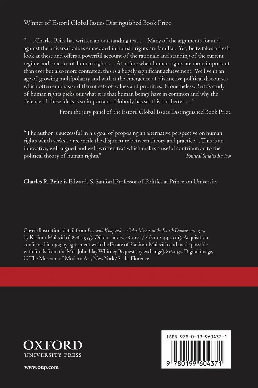 Rückseite: 9780199604371 | The Idea of Human Rights | Charles R. Beitz | Taschenbuch | Englisch