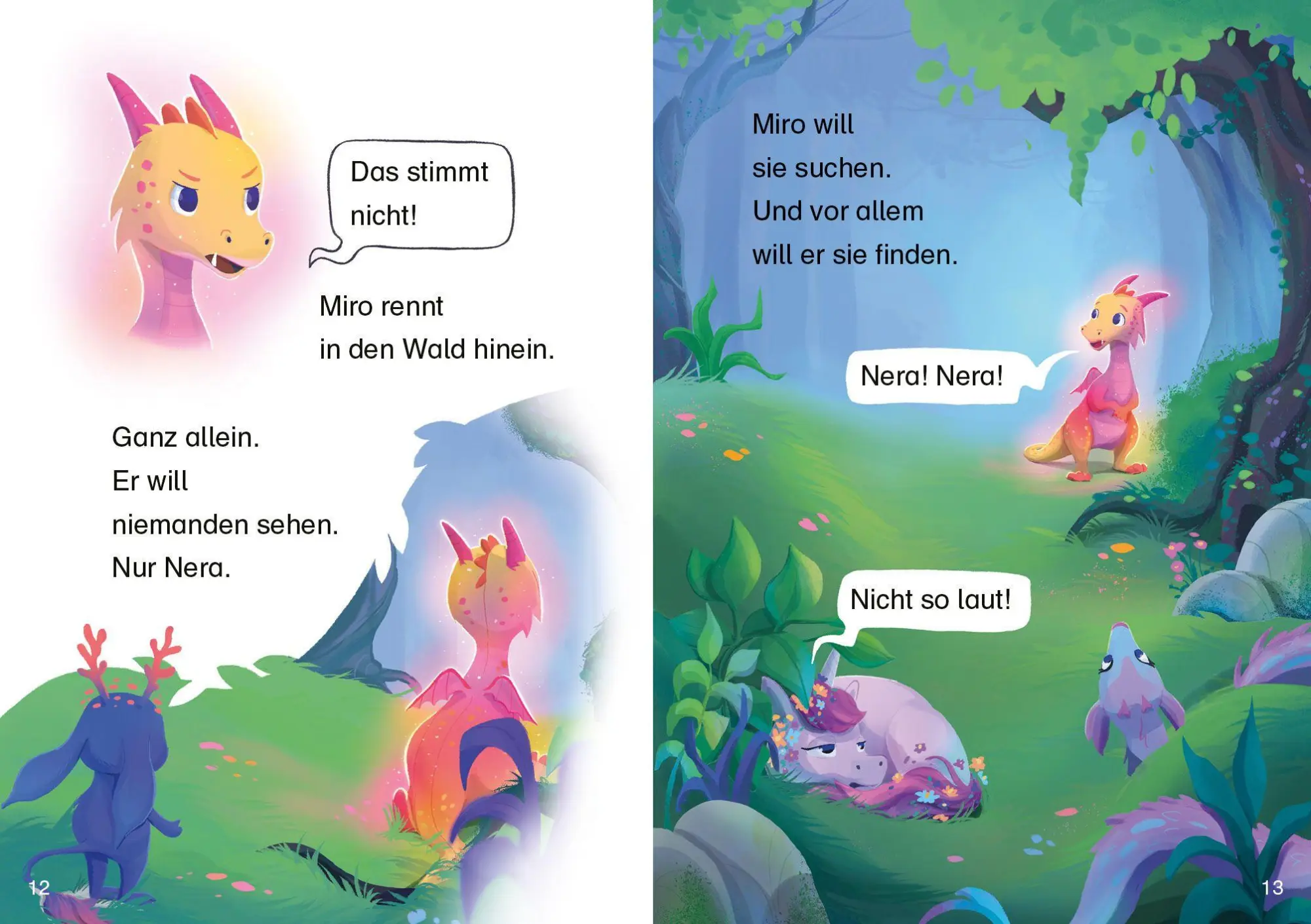 Bild: 9783328304371 | Miro Glitzerdrache und das Einhorn | Ann-Katrin Heger | Buch | 48 S.