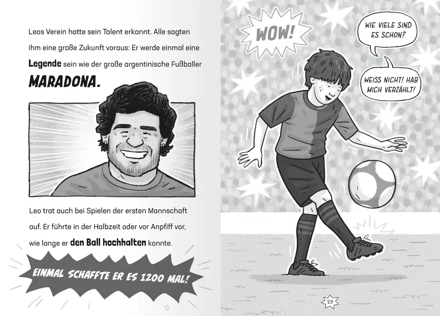Bild: 9783473464371 | Fußball-Stars - Alles über Messi. Vom Fußball-Talent zum Megastar