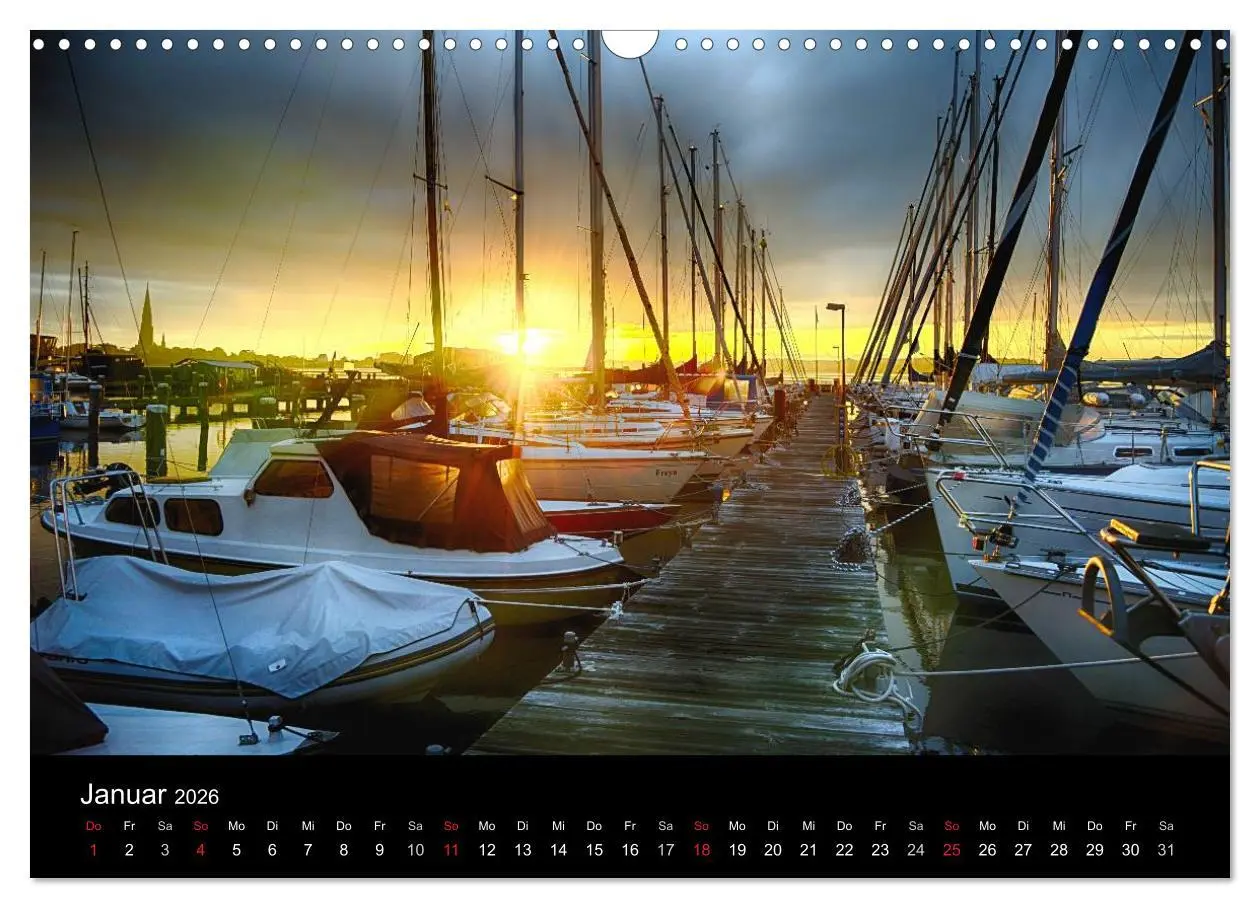 Bild: 9783516024371 | Schleswig - Schleistadt mit Flair (Wandkalender 2026 DIN A3 quer),...