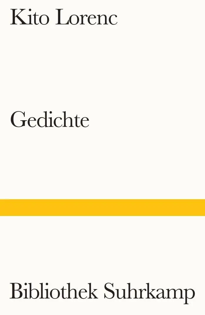 Cover: 9783518244371 | Gedichte | Kito Lorenc | Taschenbuch | Bibliothek Suhrkamp | 128 S.