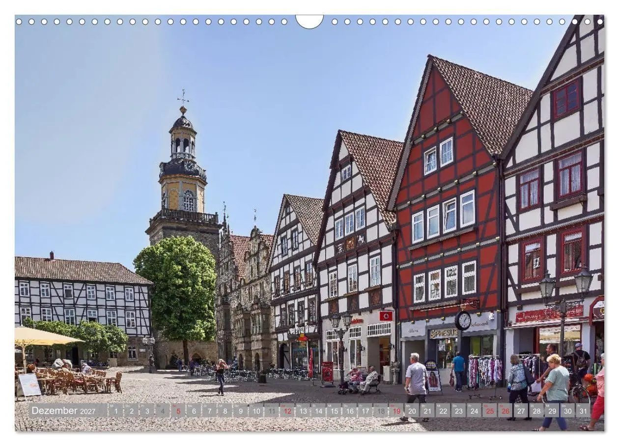 Bild: 9783569734371 | Weserbergland - sagenhaft schön (Wandkalender 2027 DIN A3 quer),...
