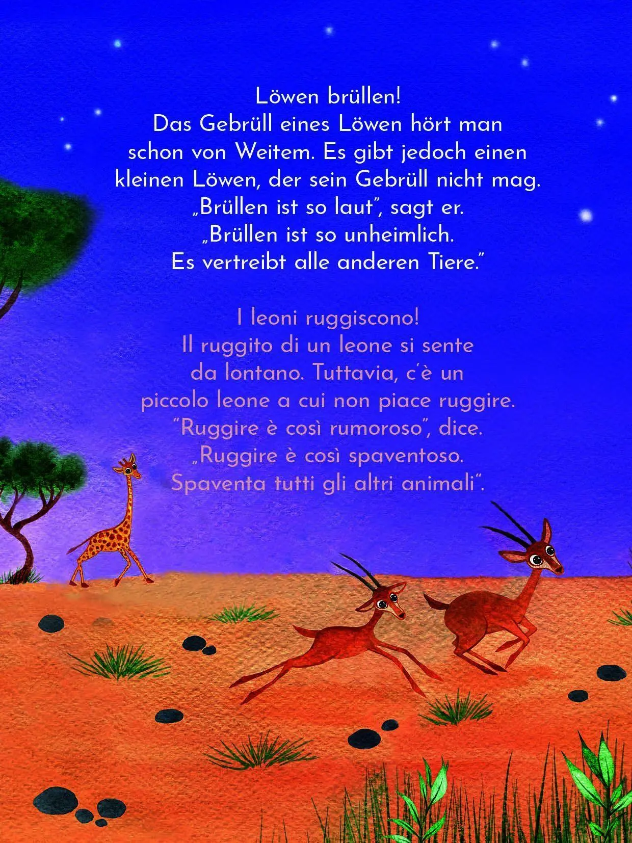 Bild: 9783949514371 | Brüll, kleiner Löwe - Ruggisci, piccolo Leone! | Ingo Blum | Buch