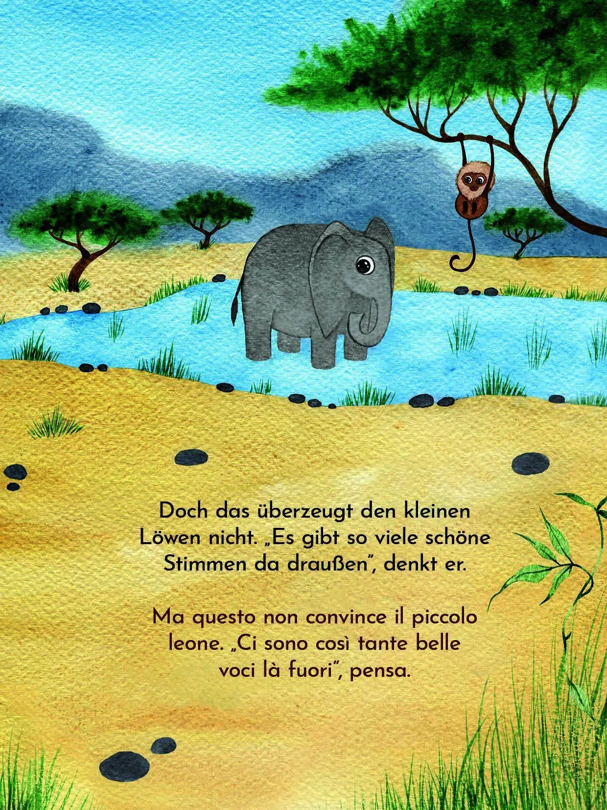 Bild: 9783949514371 | Brüll, kleiner Löwe - Ruggisci, piccolo Leone! | Ingo Blum | Buch