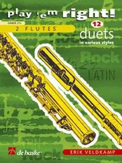 Cover: 9789043104371 | Play 'em Right! - 12 Duets in various styles | Erik Veldkamp | Buch