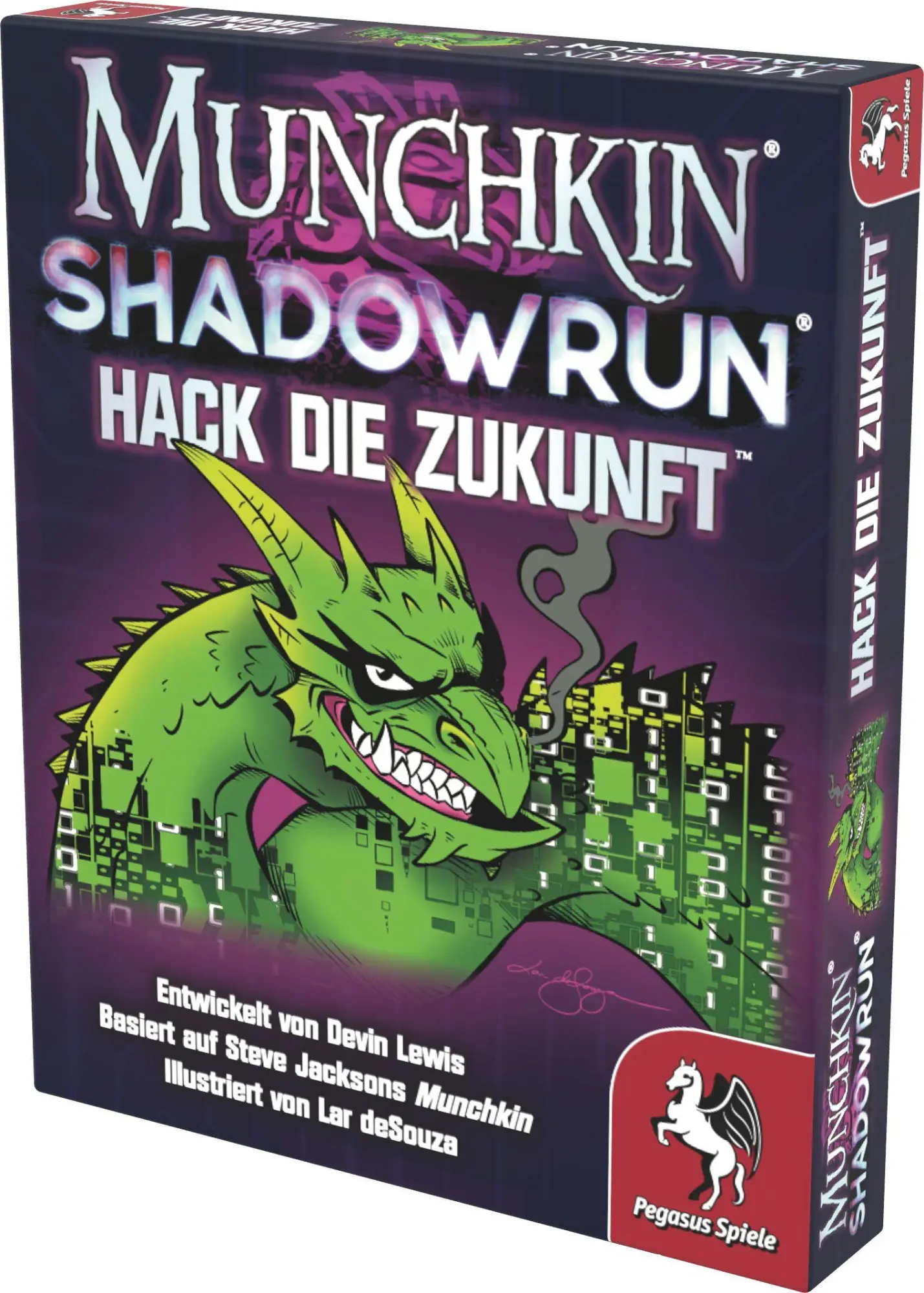 Bild: 4250231744471 | Munchkin Shadowrun: Hack die Zukunft [Erweiterung] | Spiel | 17038G