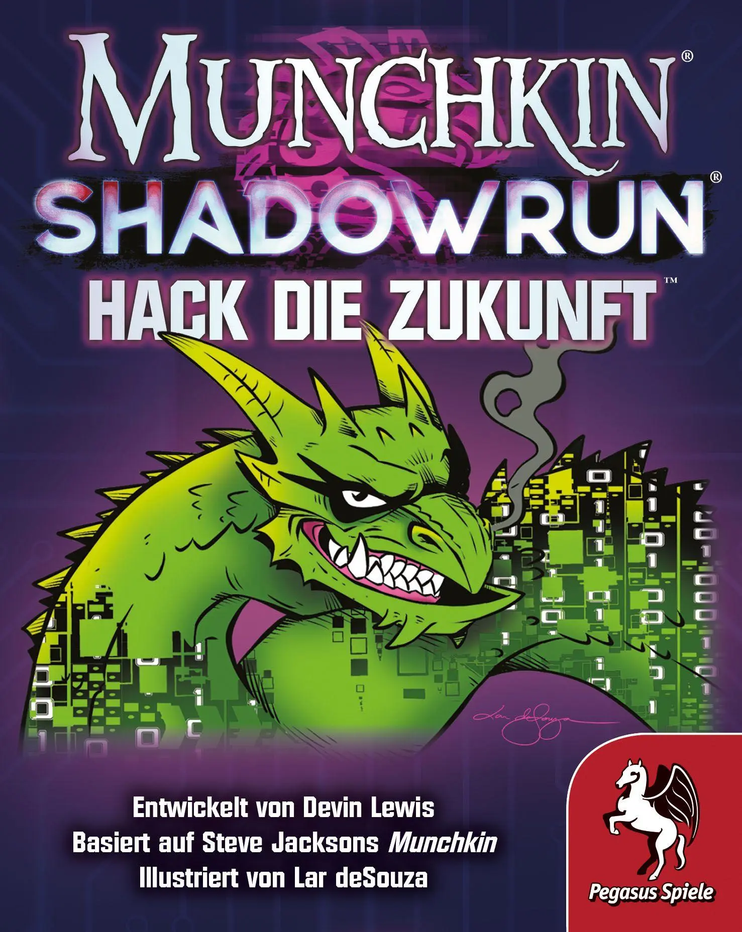 Bild: 4250231744471 | Munchkin Shadowrun: Hack die Zukunft [Erweiterung] | Spiel | 17038G