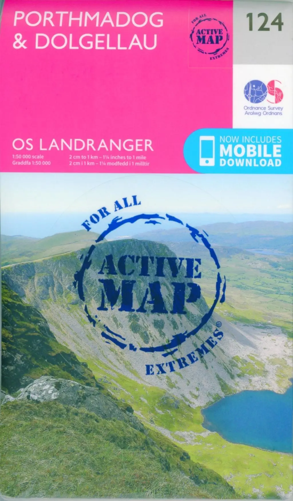 Cover: 9780319474471 | Porthmadog &amp; Dolgellau | Ordnance Survey | (Land-)Karte | Englisch