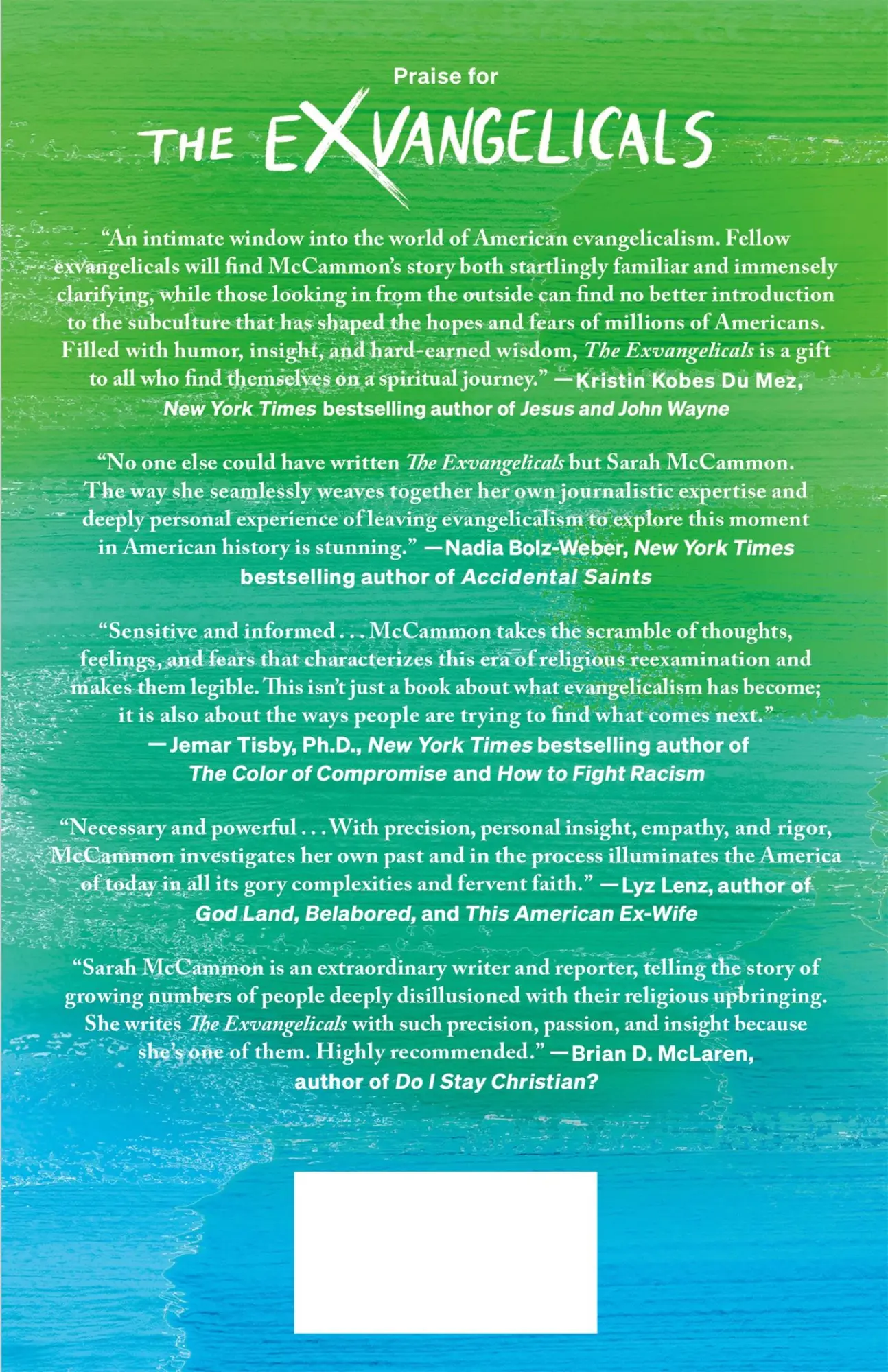 Rückseite: 9781250284471 | The Exvangelicals | Sarah Mccammon | Buch | Englisch | 2024