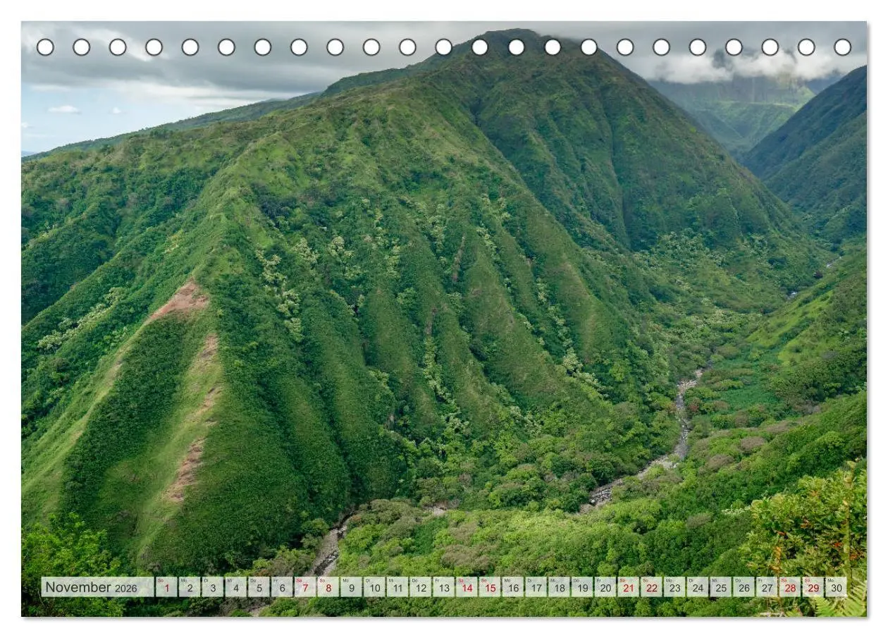 Bild: 9783457784471 | Aloha Hawaii (Tischkalender 2026 DIN A5 quer), CALVENDO Monatskalender