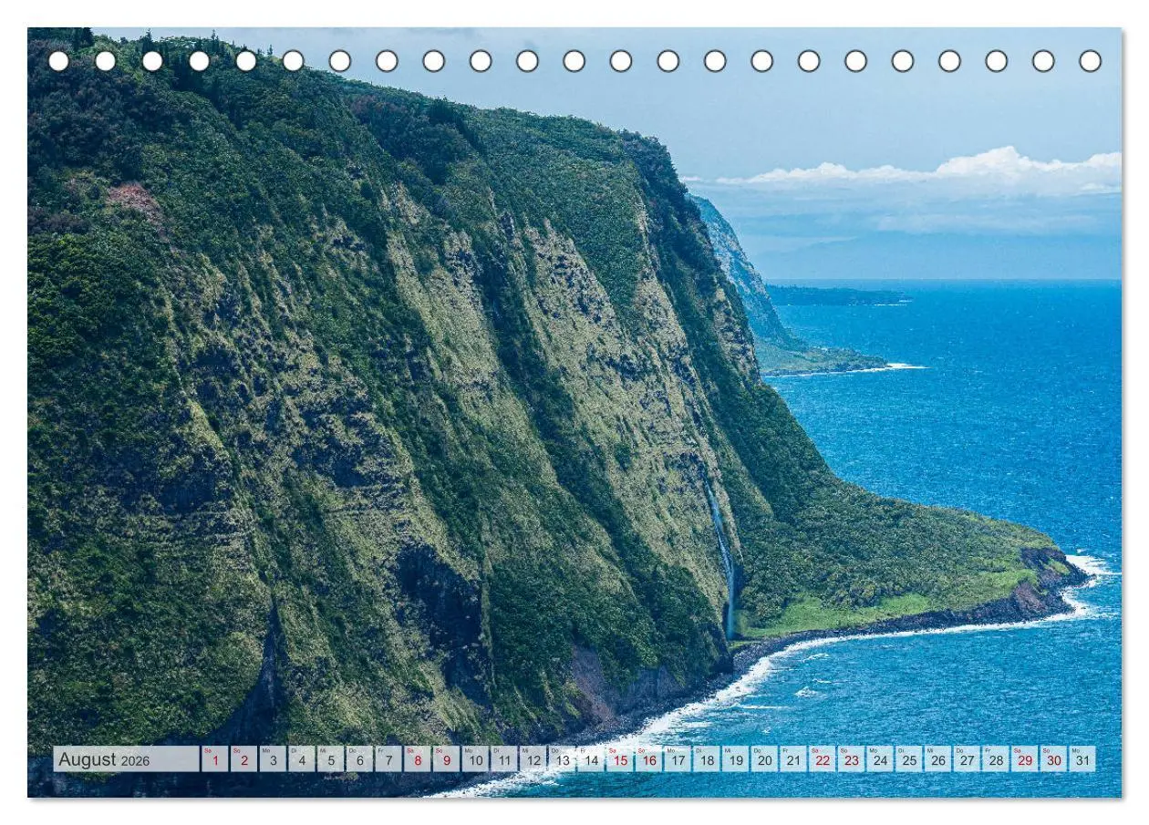 Bild: 9783457784471 | Aloha Hawaii (Tischkalender 2026 DIN A5 quer), CALVENDO Monatskalender