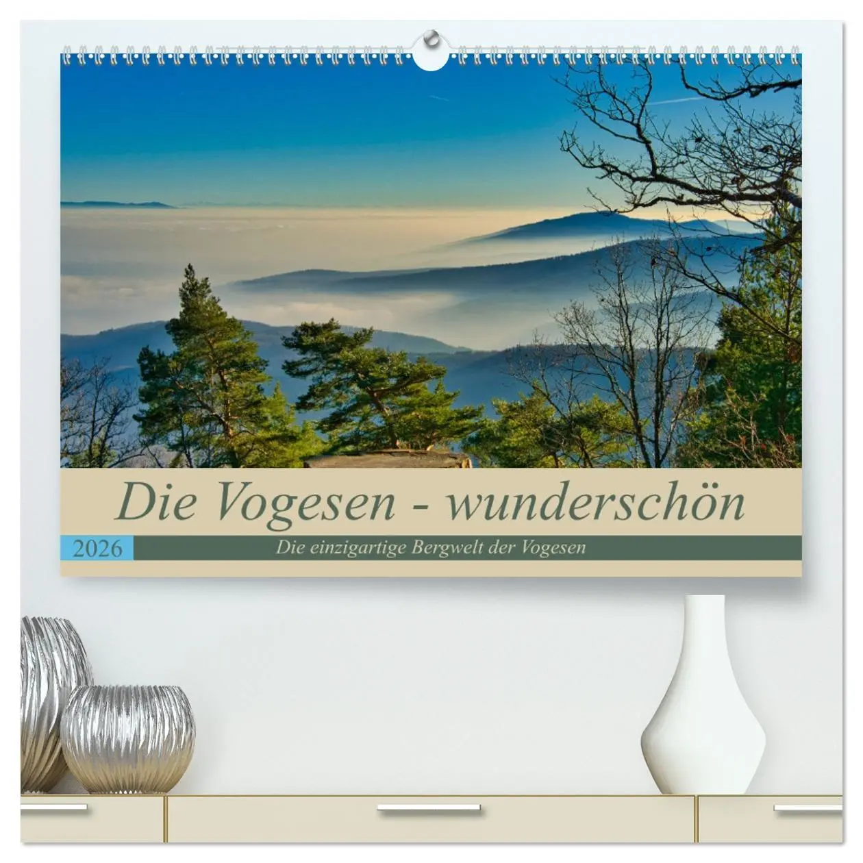 Cover: 9783457854471 | Vogesen - wunderschön (hochwertiger Premium Wandkalender 2026 DIN...