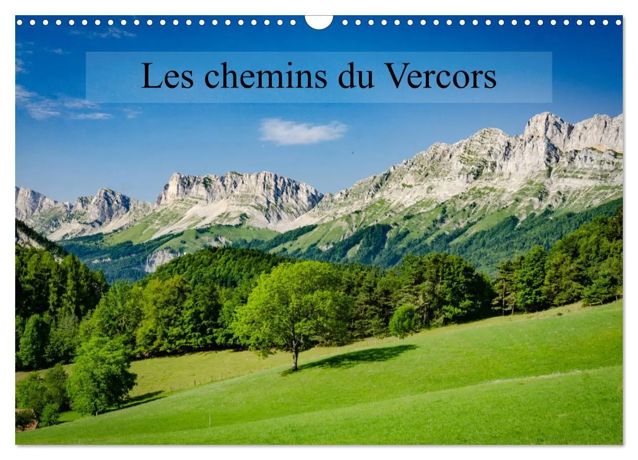 Cover: 9783516564471 | Les chemins du Vercors (Calendrier mural 2026 DIN A3 vertical),...