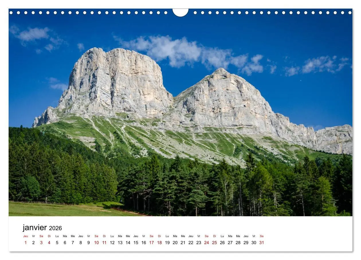 Bild: 9783516564471 | Les chemins du Vercors (Calendrier mural 2026 DIN A3 vertical),...